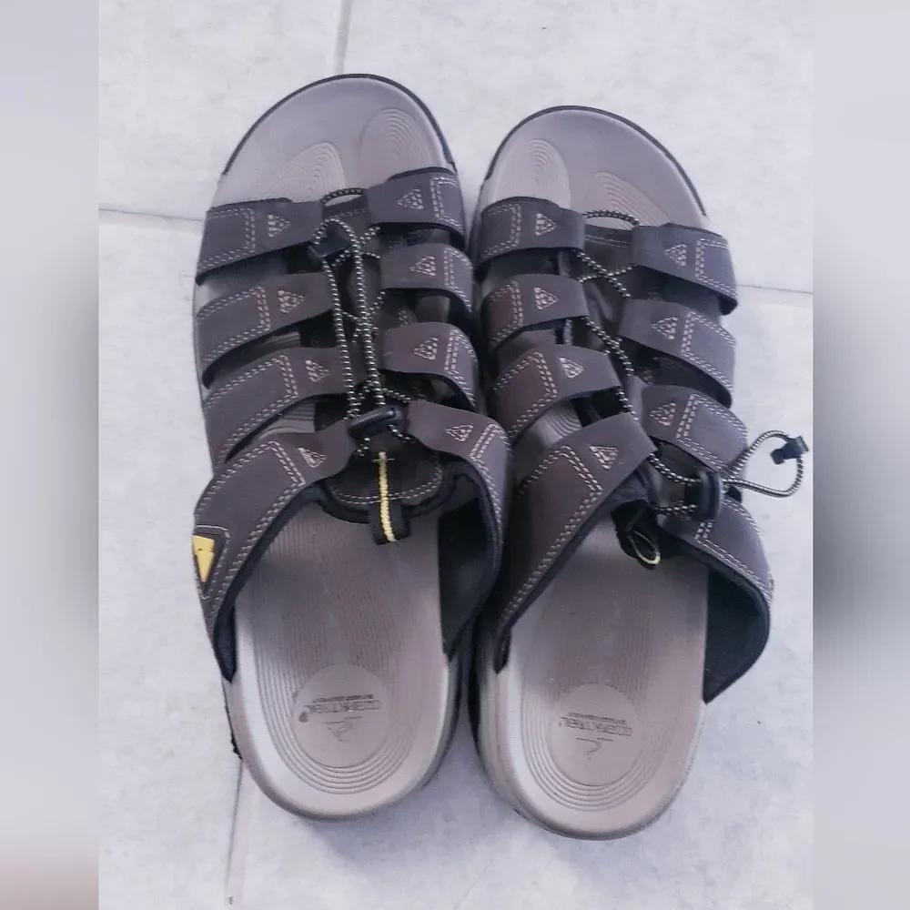 Ozark Trail Fisherman Men’s Brown Sandals 12